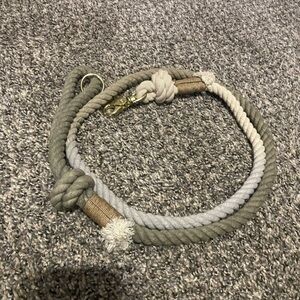 Two-Tone Rope Dog Leash